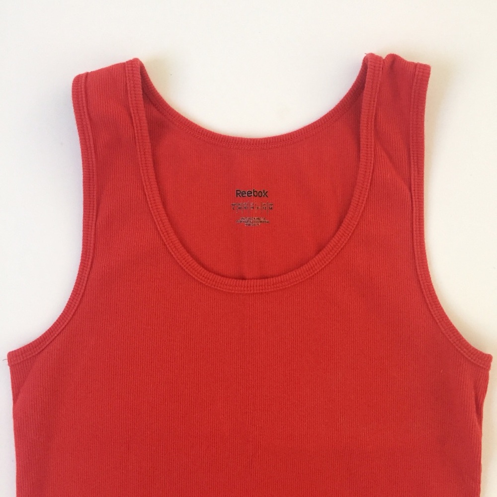 Reebok Red Tank Top
